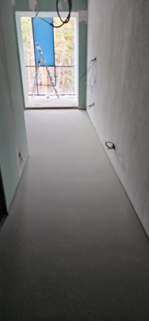 Финальный результат: гладкое основание под напольное покрытие